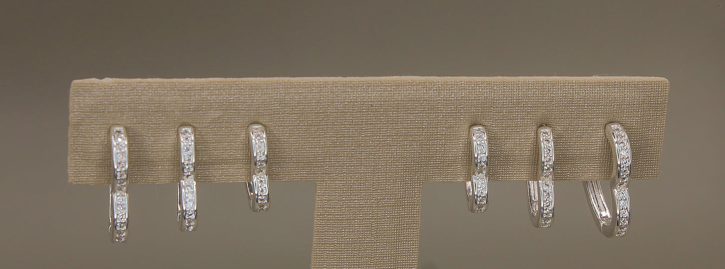 ARGOLA CORAÇÃO PRATA 925 ZIRCONIA