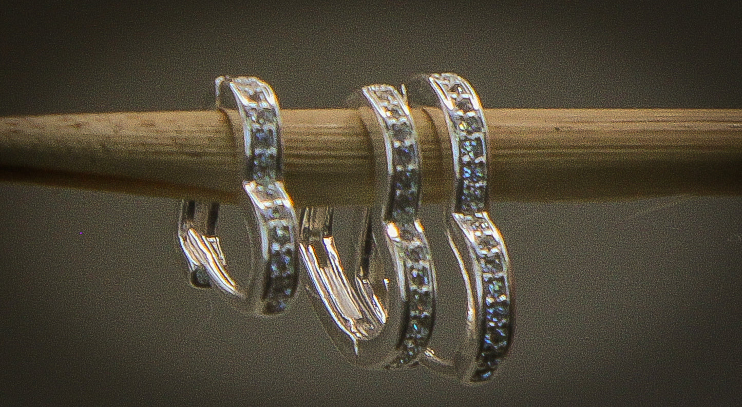 ARGOLA CORAÇÃO PRATA 925 ZIRCONIA