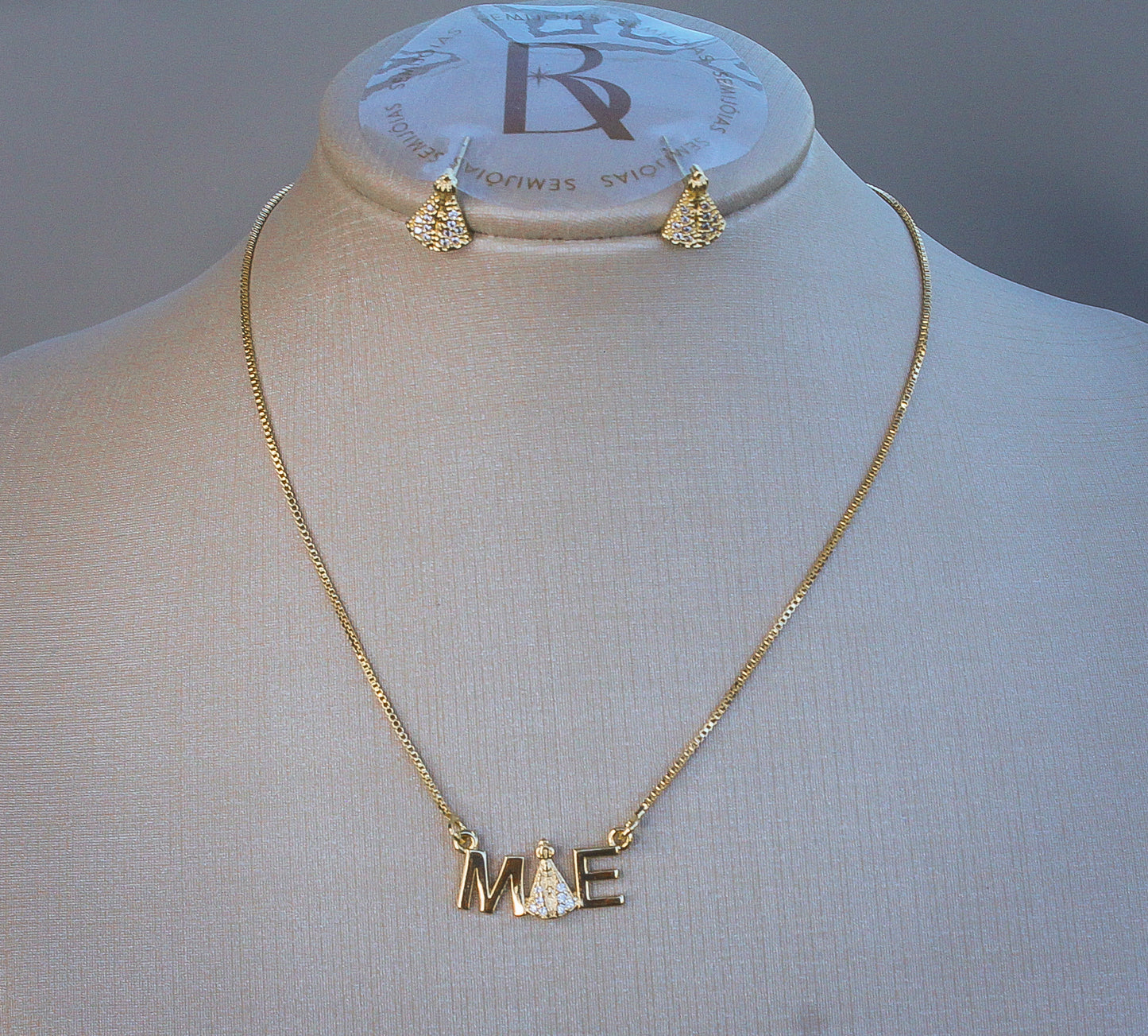 conjunto de ouro colar de ouro brinco de ouro