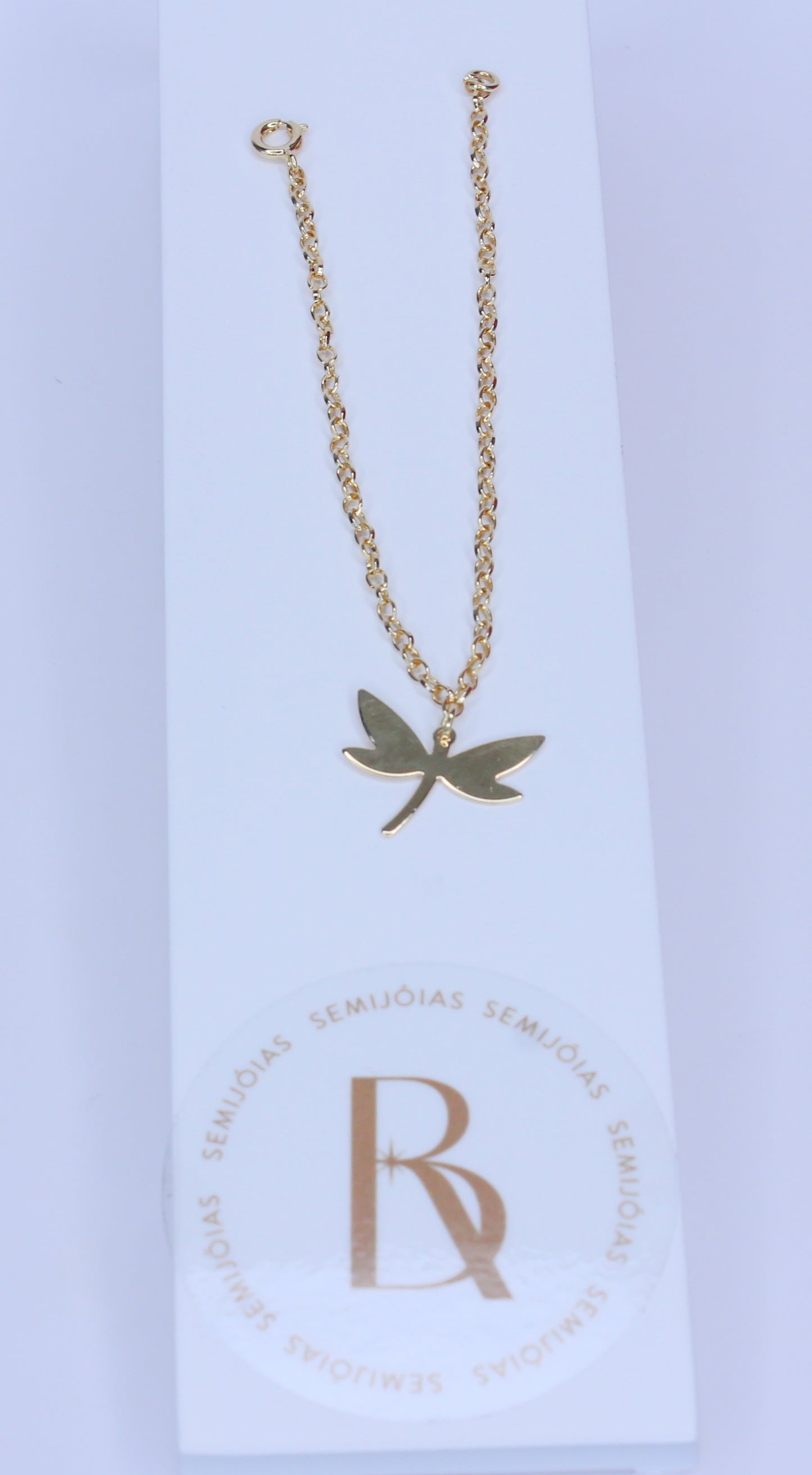 Pulseira Libélula Banhada à Ouro 18k - J45 - Romilda Borges