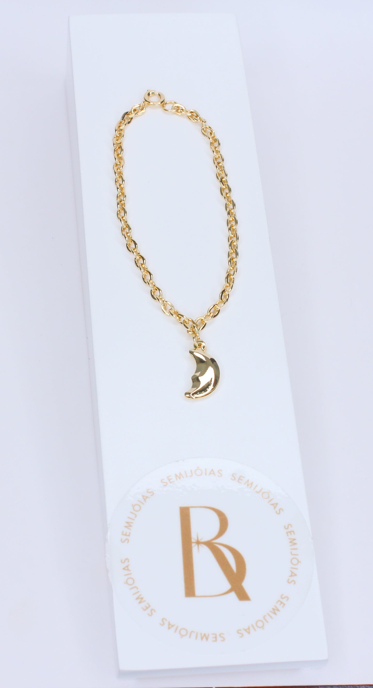 Pulseira Elos Banhado à Ouro 18k - Romilda Borges - cod: PS12