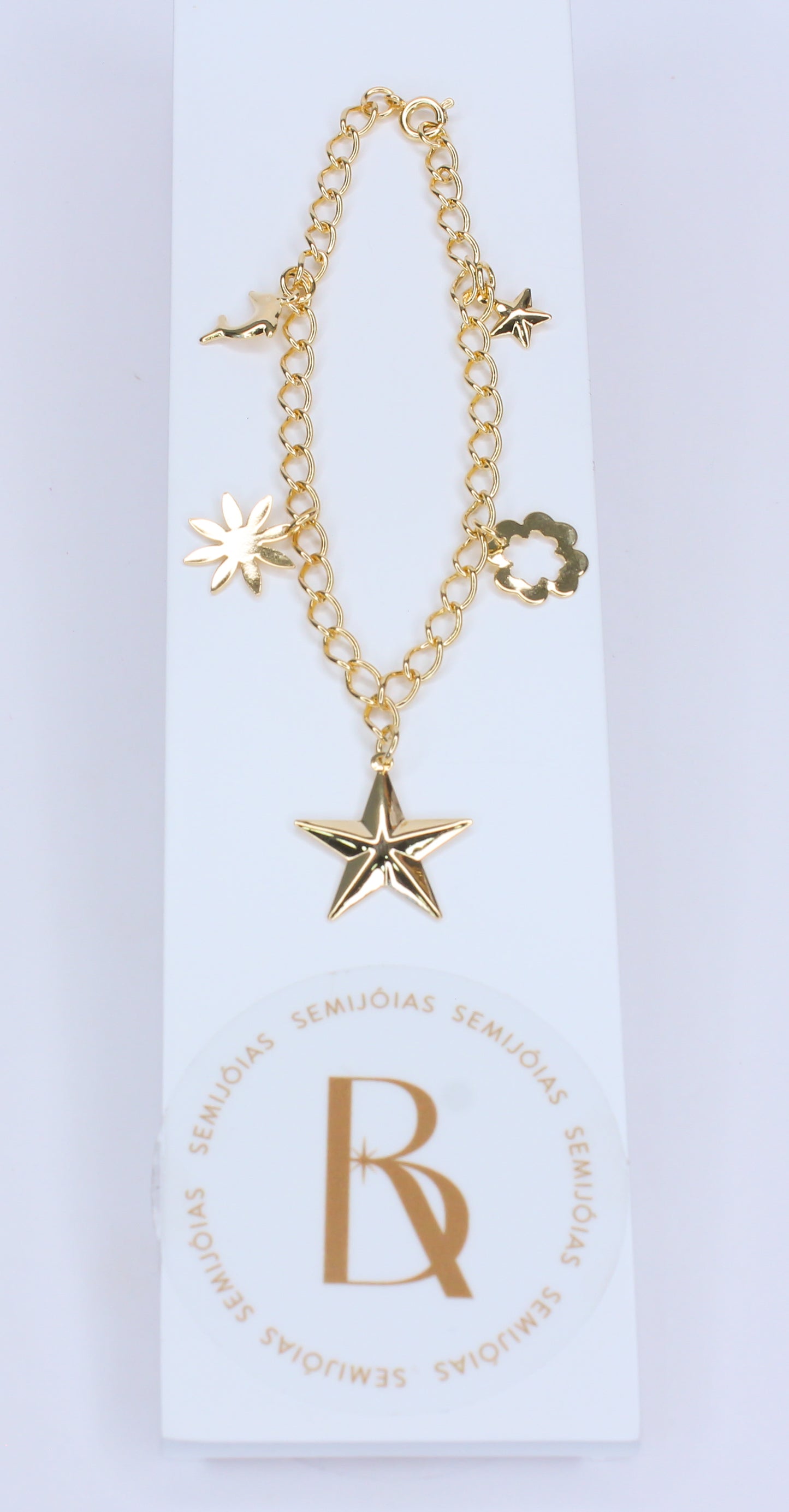Pulseira Formas Banhado à Ouro 18k - Romilda Borges - cod: PS29
