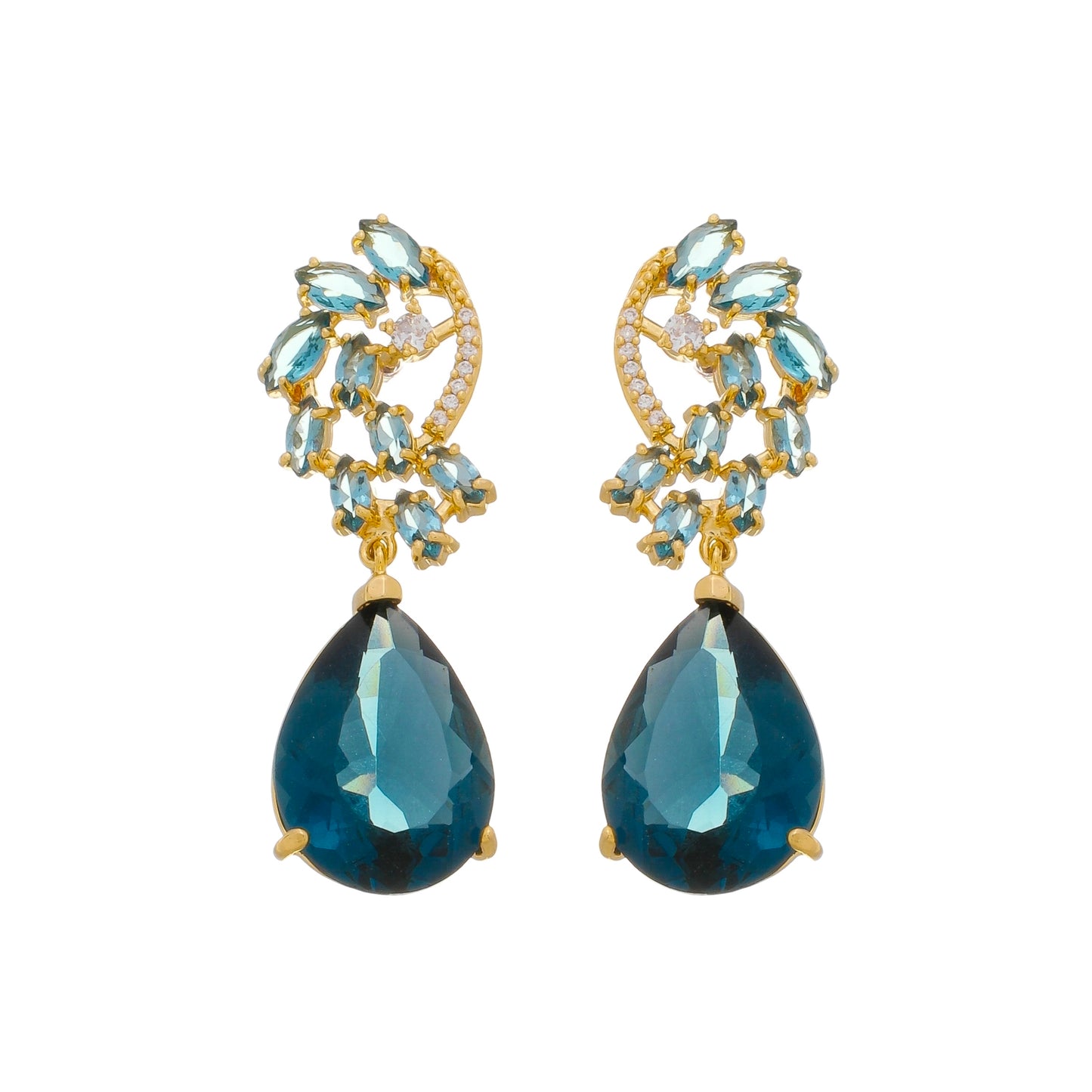 Brinco Belíssimo Banhado à Ouro 18k - Romilda Borges - cod: BR09