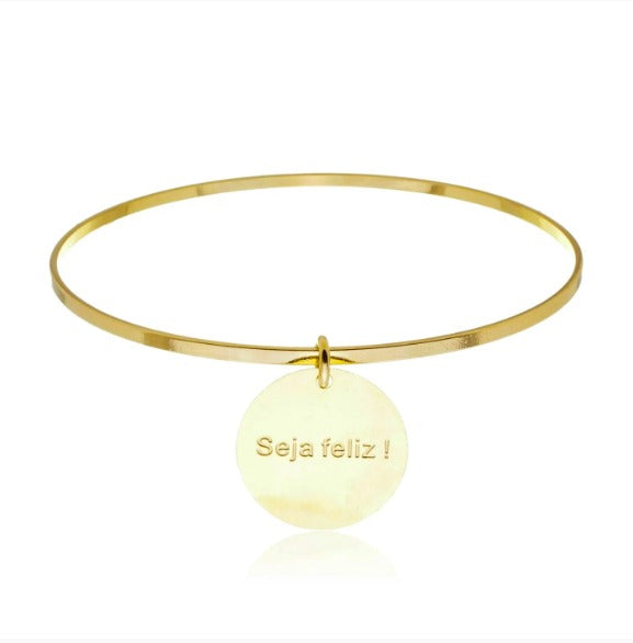 Bracelete Desejo Banhado à Ouro 18k - Romilda Borges - cod: BC05