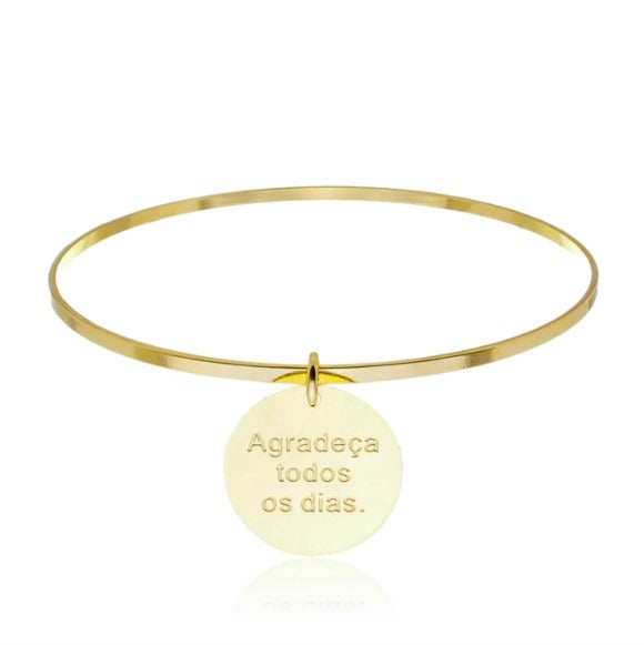 Bracelete Desejo Banhado à Ouro 18k - Romilda Borges - cod: BC05
