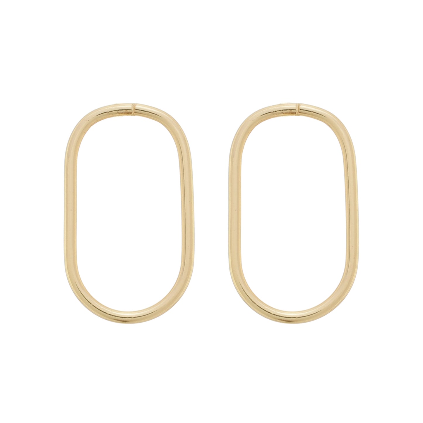 Brinco Aro Banhado à Ouro 18k - Romilda Borges - cod: BR83