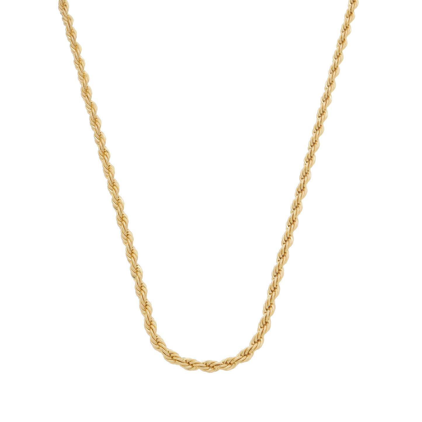 Cordão Baiano 43cm Banhado à Ouro 18k - Romilda Borges - cod: CR22