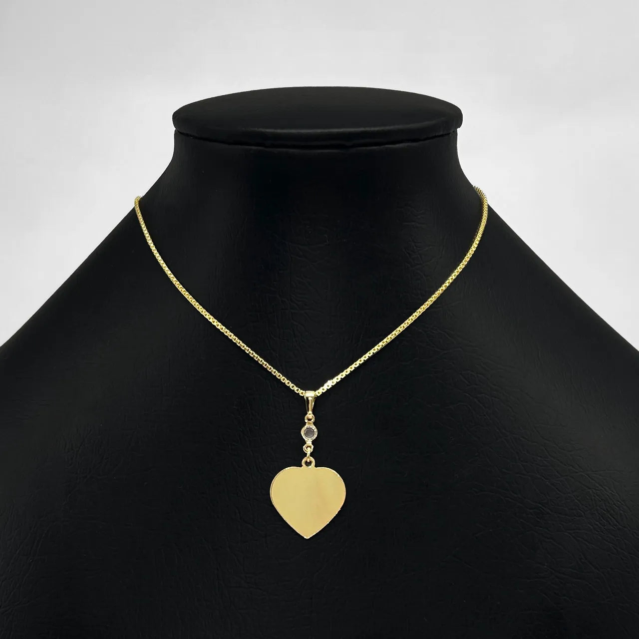 Colar Personalizável Coração Banhado à Ouro 18k - Romilda Borges
