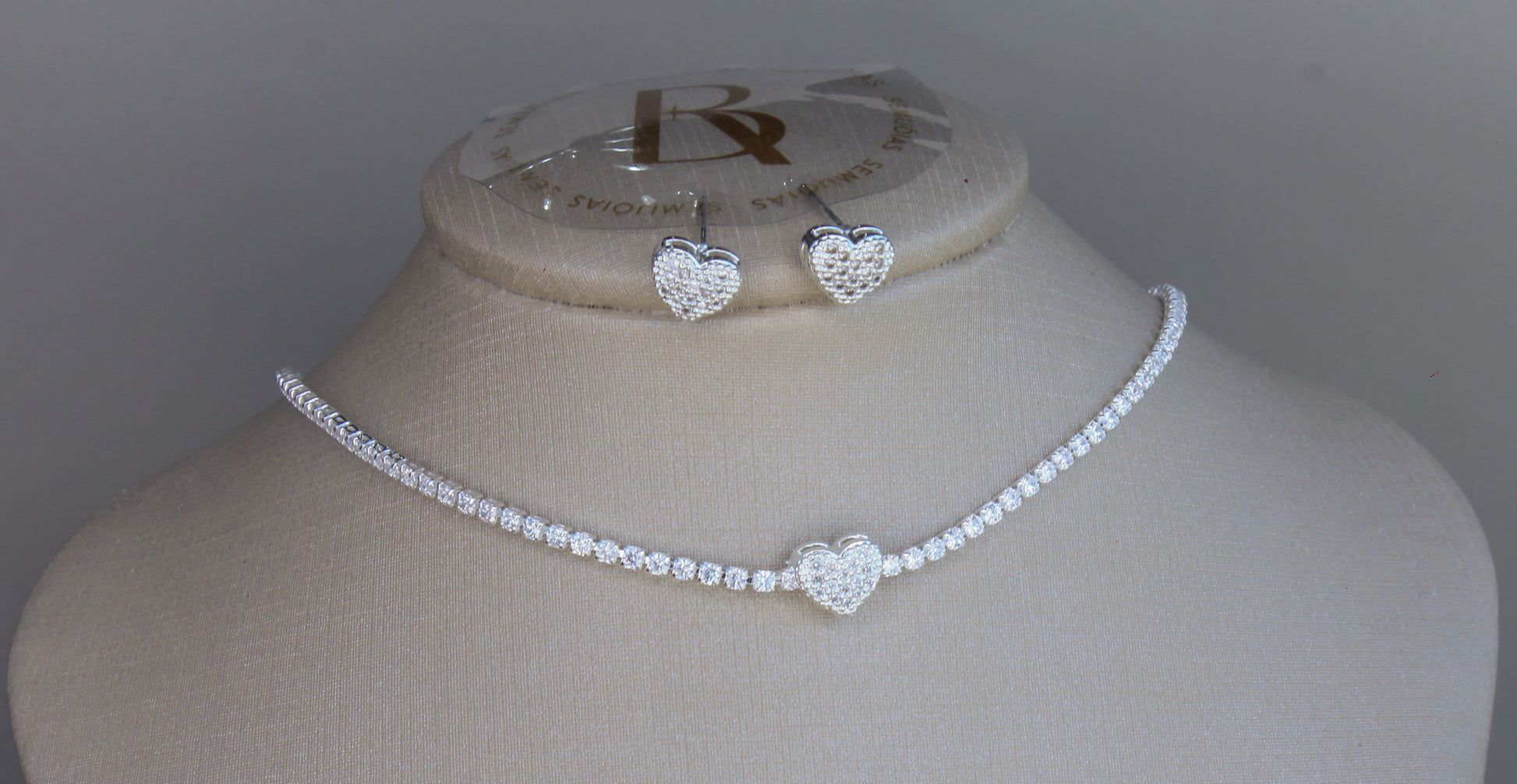 CHOKER PRATA 925 MINI ZIRCÔNIA 