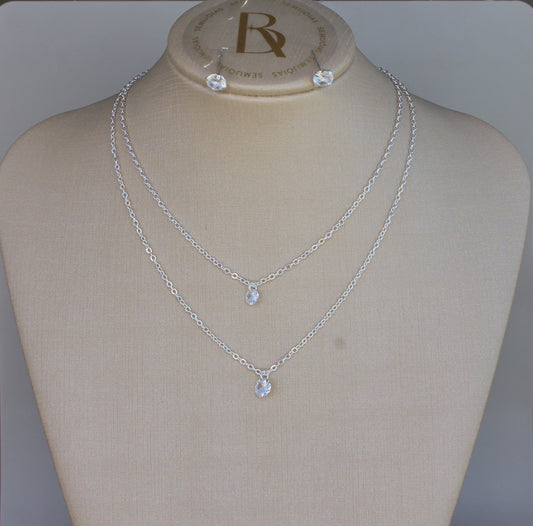 CONJUNTO DE PRATA 925