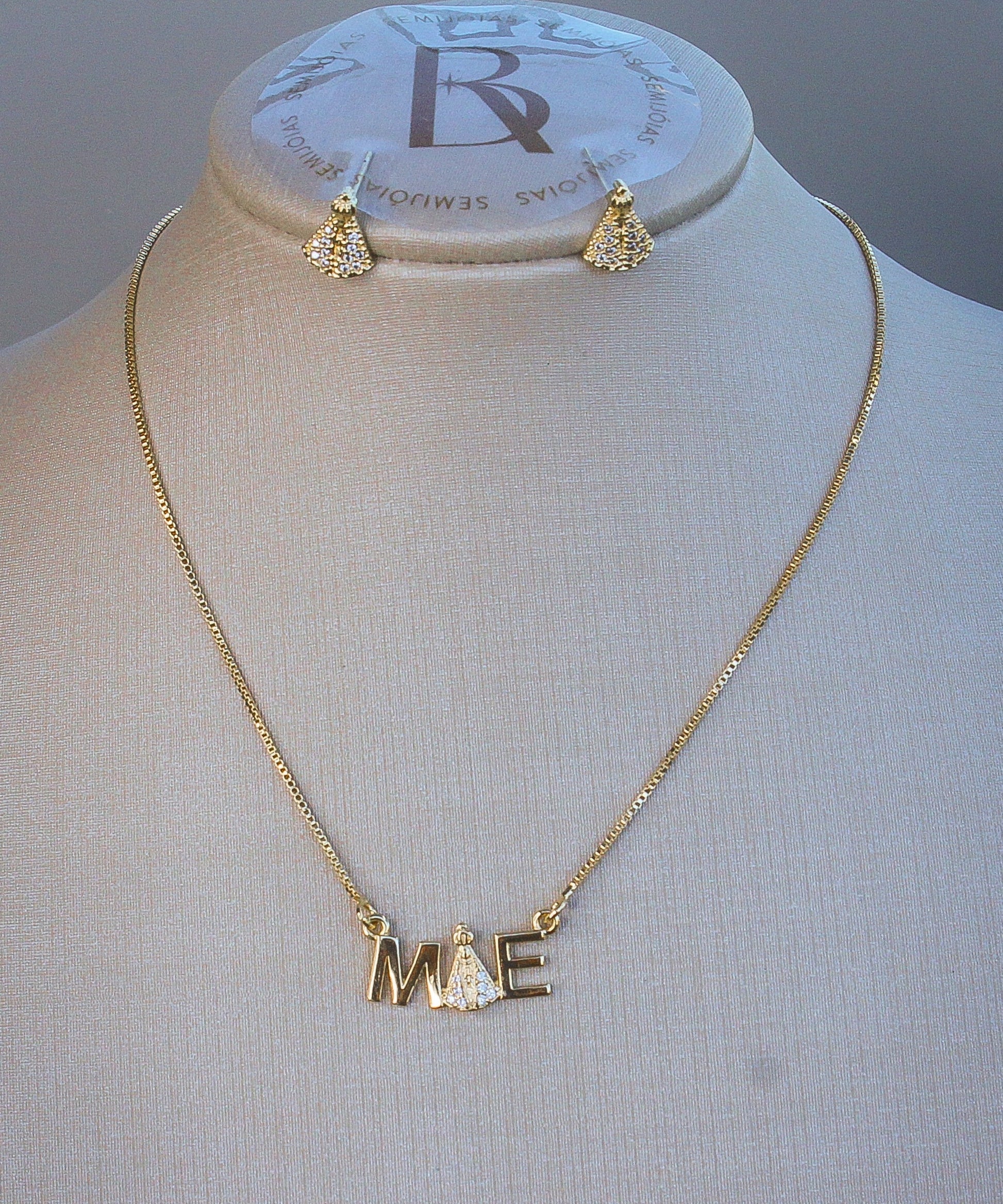conjunto de ouro colar de ouro brinco de ouro