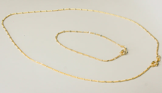 Colar de ouro pulseira de ouro