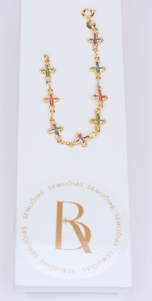 Pulseira de ouro infantil
