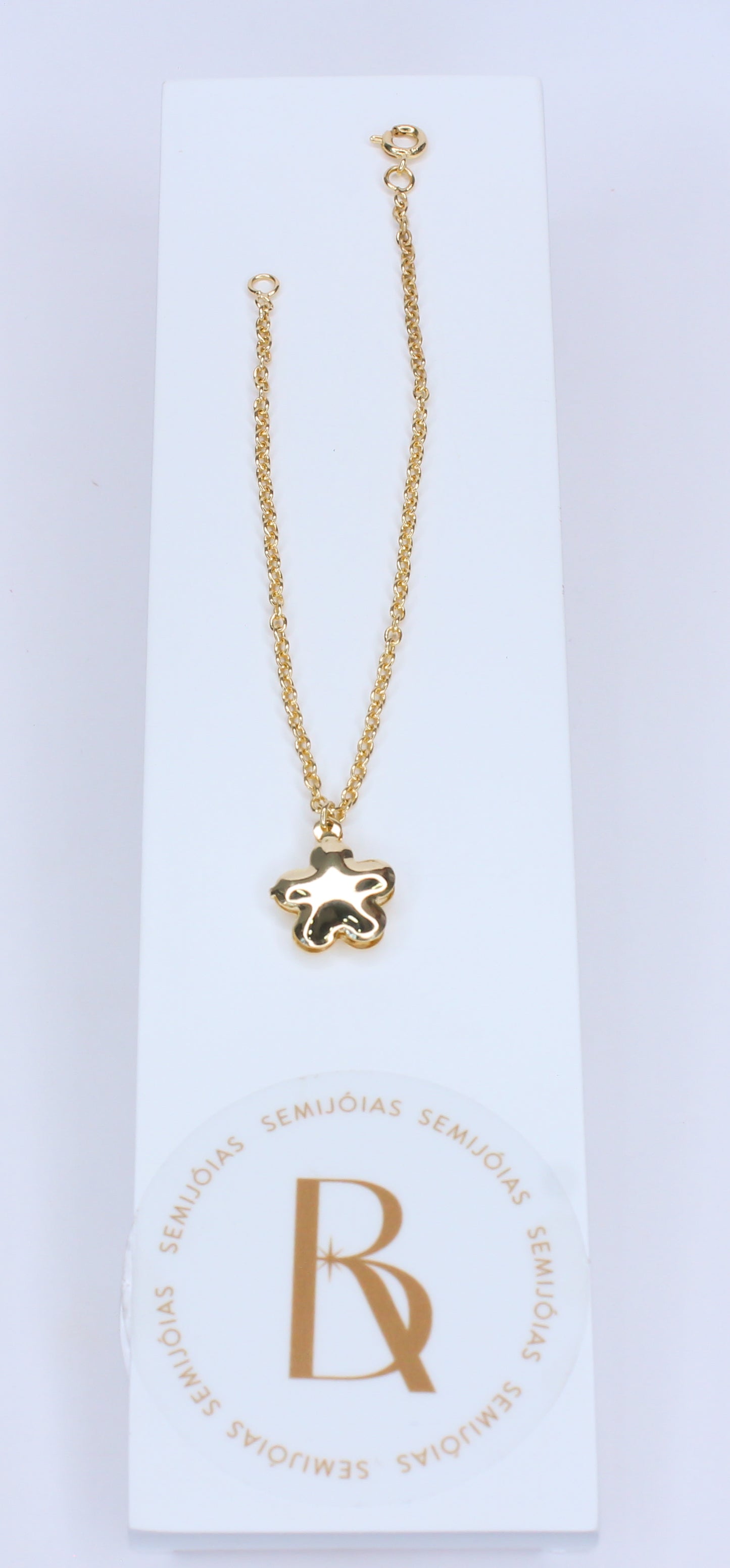 Pulseira Elo Português Banhado à Ouro 18k - Romilda Borges - cod: PS03