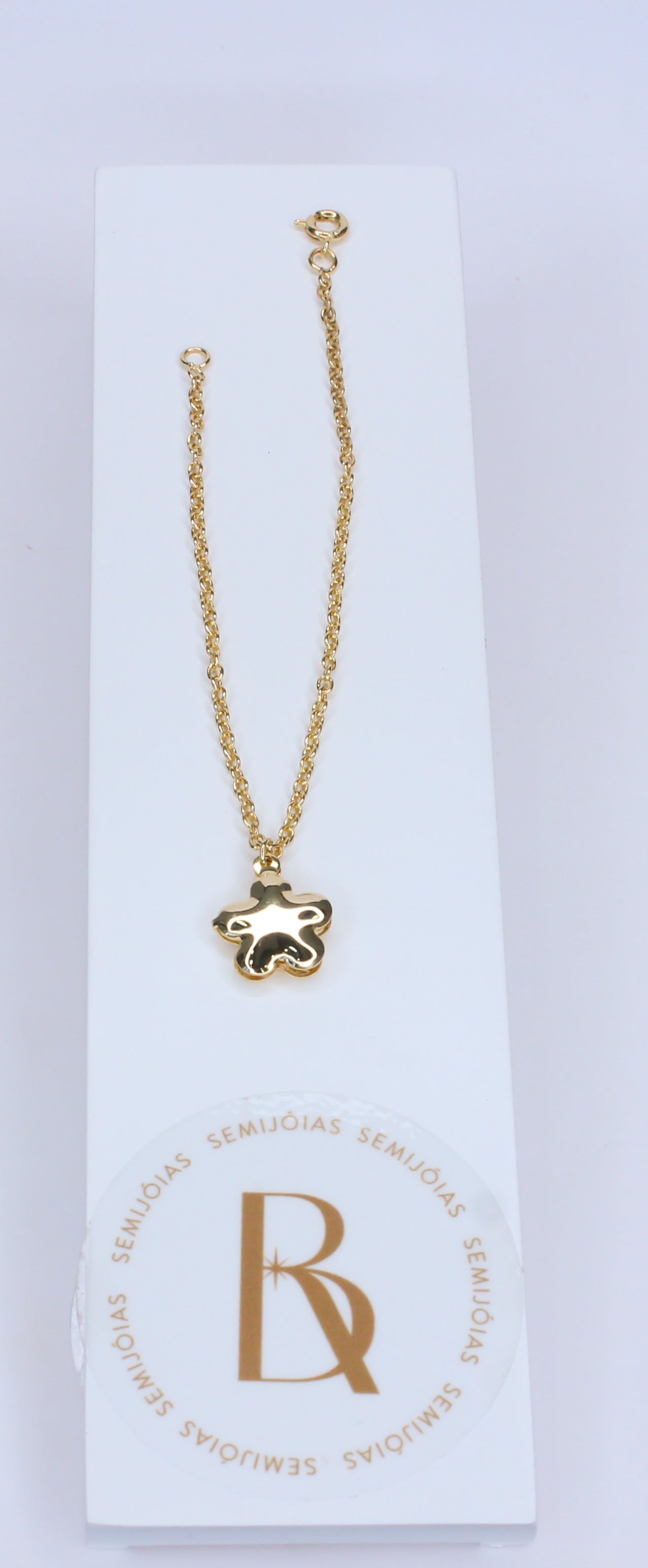 Pulseira Elo Português Banhado à Ouro 18k - Romilda Borges - cod: PS03