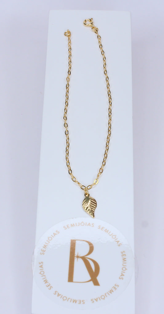 Tornozeleira de ouro