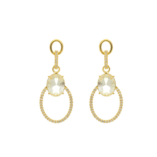 Brinco Festa Mini Zircônia Banhado à Ouro 18k - Romilda Borges - cod: BR26