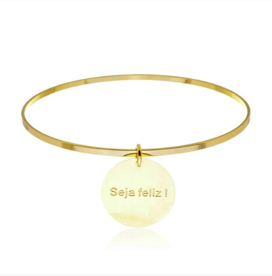 Bracelete Desejo Banhado à Ouro 18k - Romilda Borges - cod: BC05