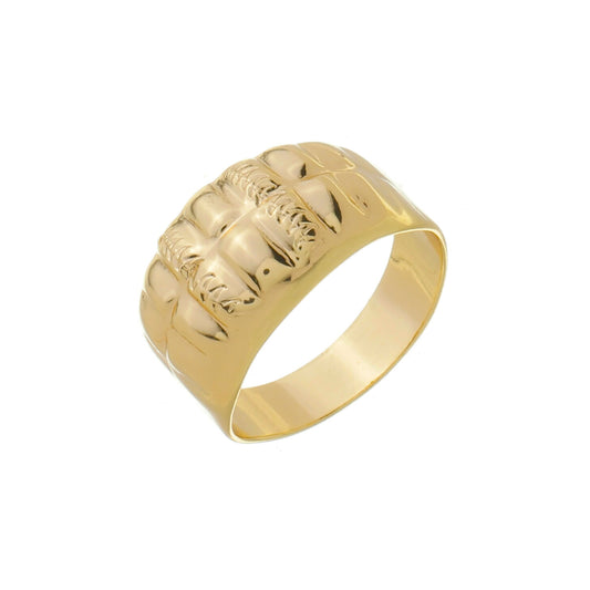 Anel Estampado  Banhado à Ouro 18k - cod: AN13