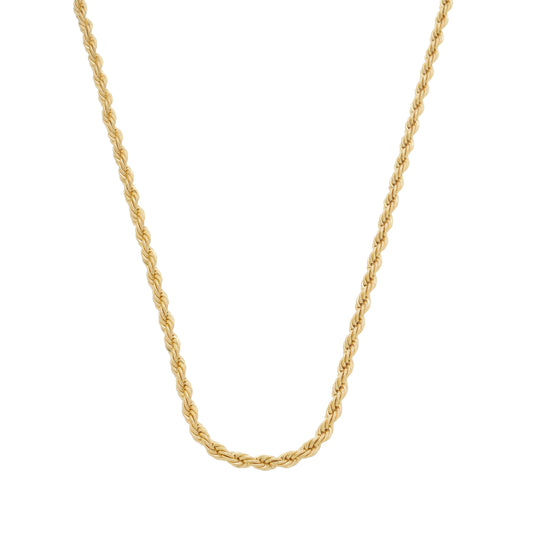 Cordão Baiano 43cm Banhado à Ouro 18k - Romilda Borges - cod: CR22
