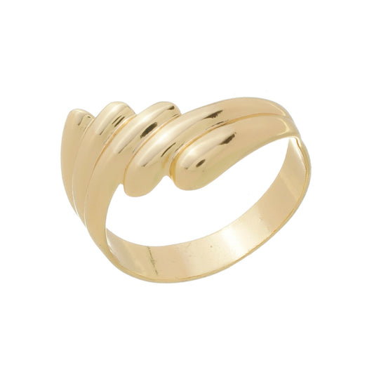 Anel Favo Banhado à Ouro 18k - cod: AN17